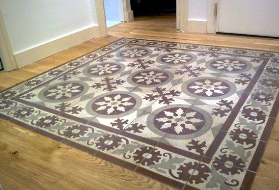 alfombras vinilicas hidraulicas1 Cement tiles carpets