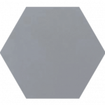 Hexago C Cement tile Hexagonal plain Ref C
