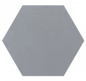 Hexago C Cement tile Hexagonal plain Ref C